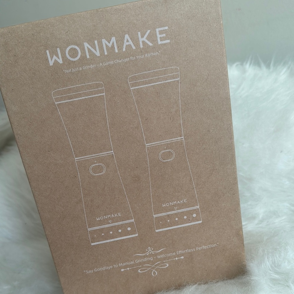 Wonmake Electric Grinder - Sleek Brown